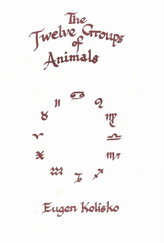 The Twelve Groups of Animals