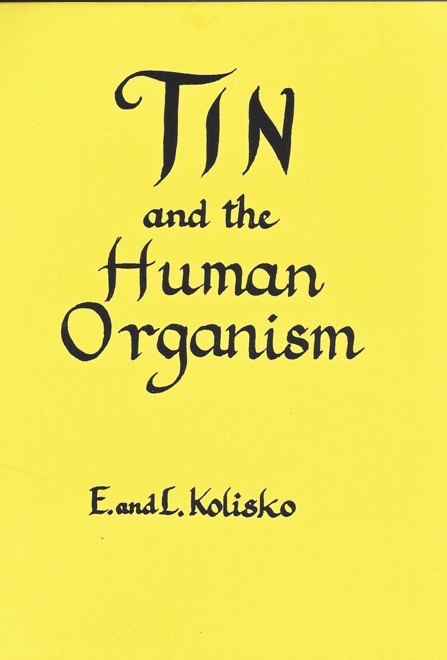 Tin and the Human Organism